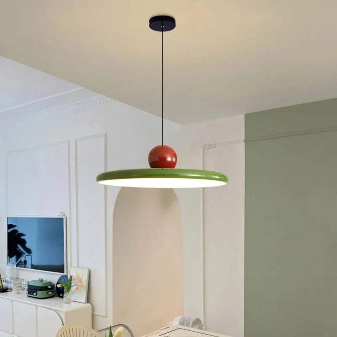 Glass Pendant Light Modern Dining Room Minimalist Hanging Lamp - Image 5