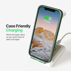 3‑in‑1 Wireless Charging Station for Phone, Watch & Earbuds