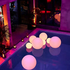 Modern Color-Changing Sphere LED Outdoor Lights for Garden and Patio