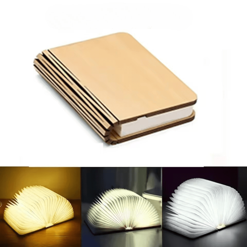 Book Lamp Foldable Rechargeable Portable Bedside Table Light - Image 8