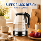 1.8L Electric Glass Kettle with LED Illumination