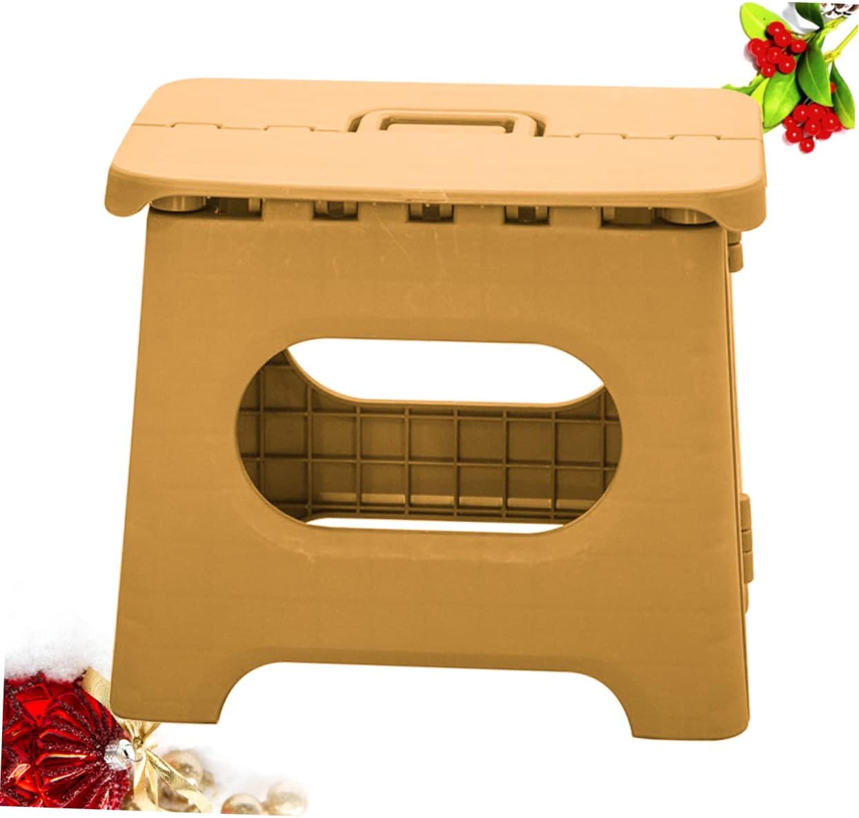 Foldable Step Stool Portable design for home and travel use