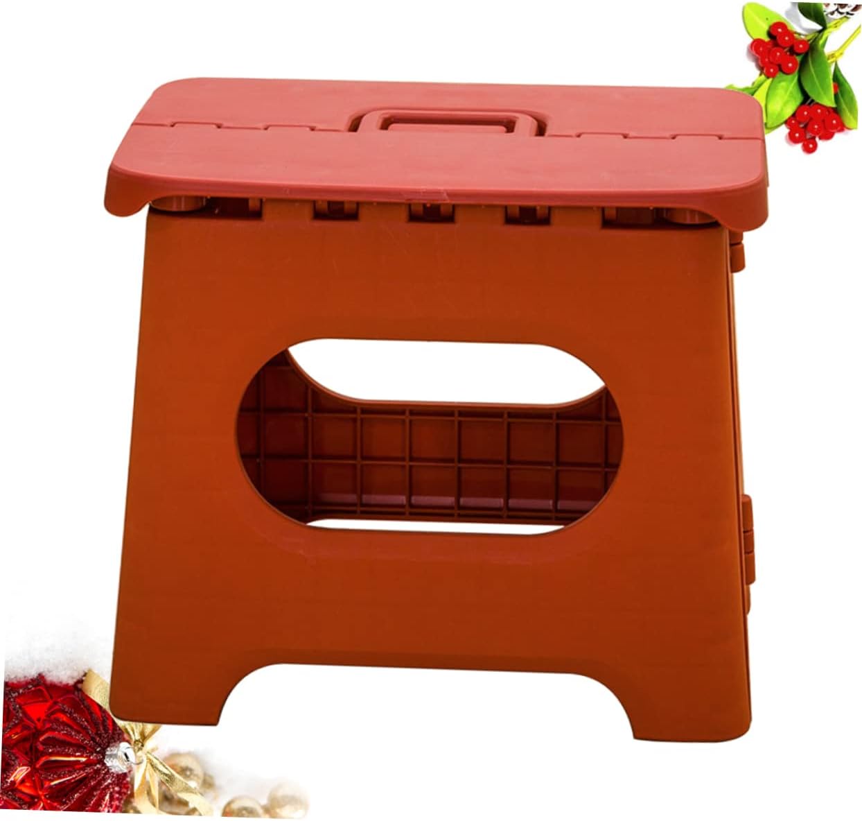 Foldable Step Stool Portable design for home and travel use