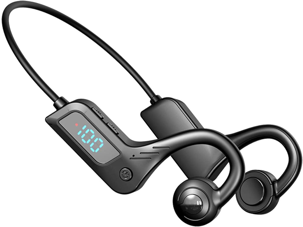 Bone Conduction Wireless Headphones with Open‑Ear Design