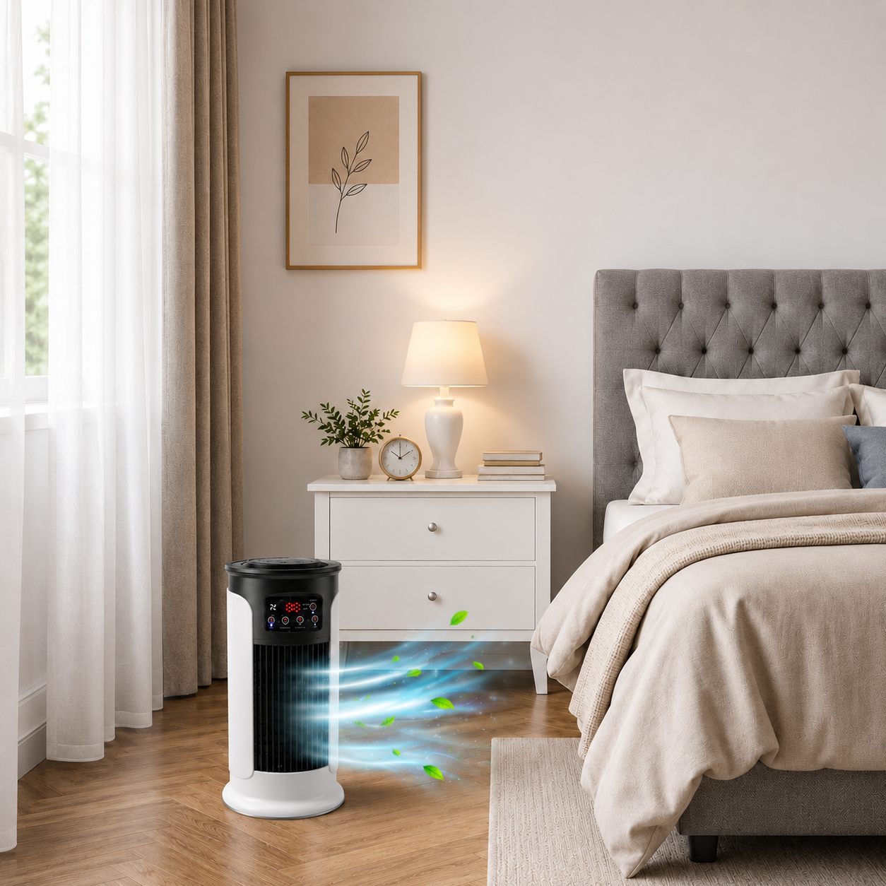 Indoor Portable Air Cooler Windowless Stand Up Cooling Unit