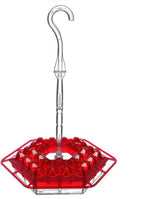 Hummingbird Feeder Outdoor Ant-Resistant Hanging Feeder with Multi-Port Tray