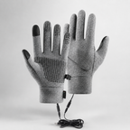 USB Heated Winter Gloves for Cycling and Outdoor Use