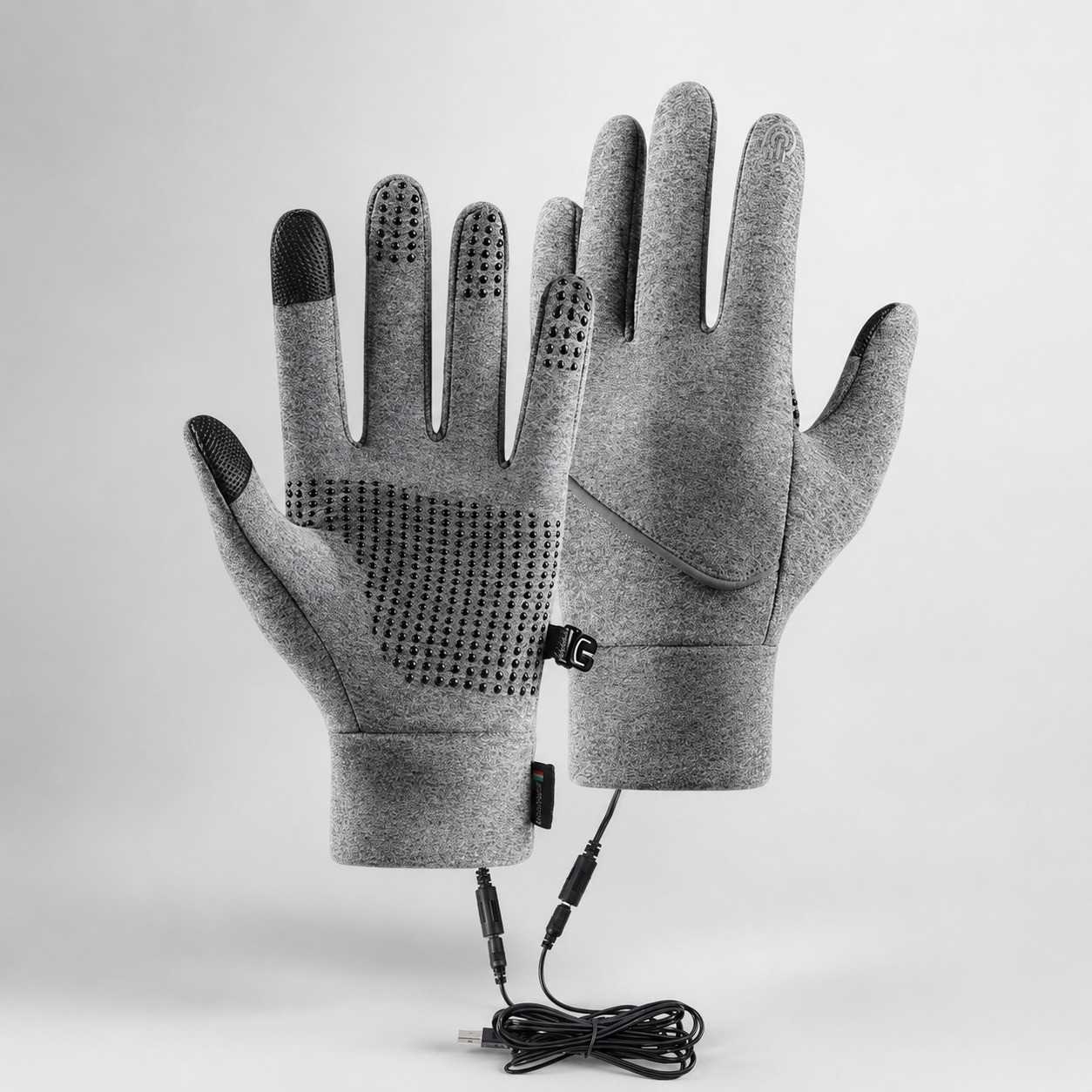 USB Heated Winter Gloves for Cycling and Outdoor Use