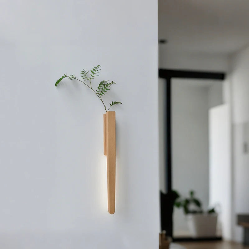 Rotatable Wall Lights with Decorative Vase Feature