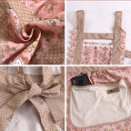Floral Kitchen Apron Waterproof & Oil‑Resistant Design