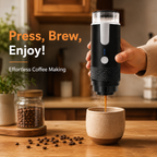 Portable Espresso Maker for Capsules & Ground Coffee