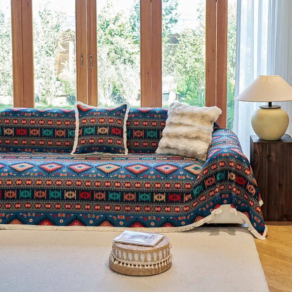 Decorative Couch Throw Pet‑Friendly & Dustproof