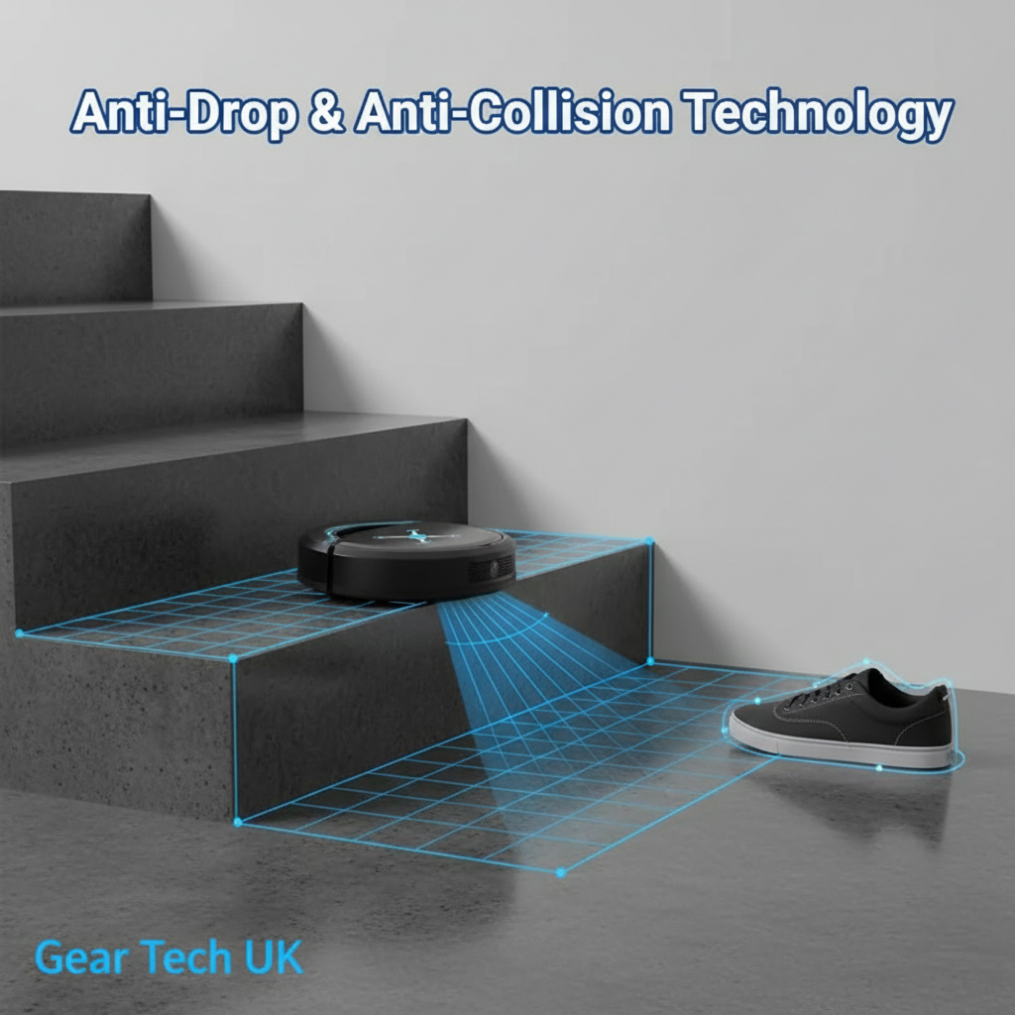 Automatic Robot Vacuum Cleaner Smart 3-in-1 Floor Cleaning