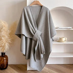 Elegant Women’s Shawl Coat Windproof, Warm & Stylish Layering