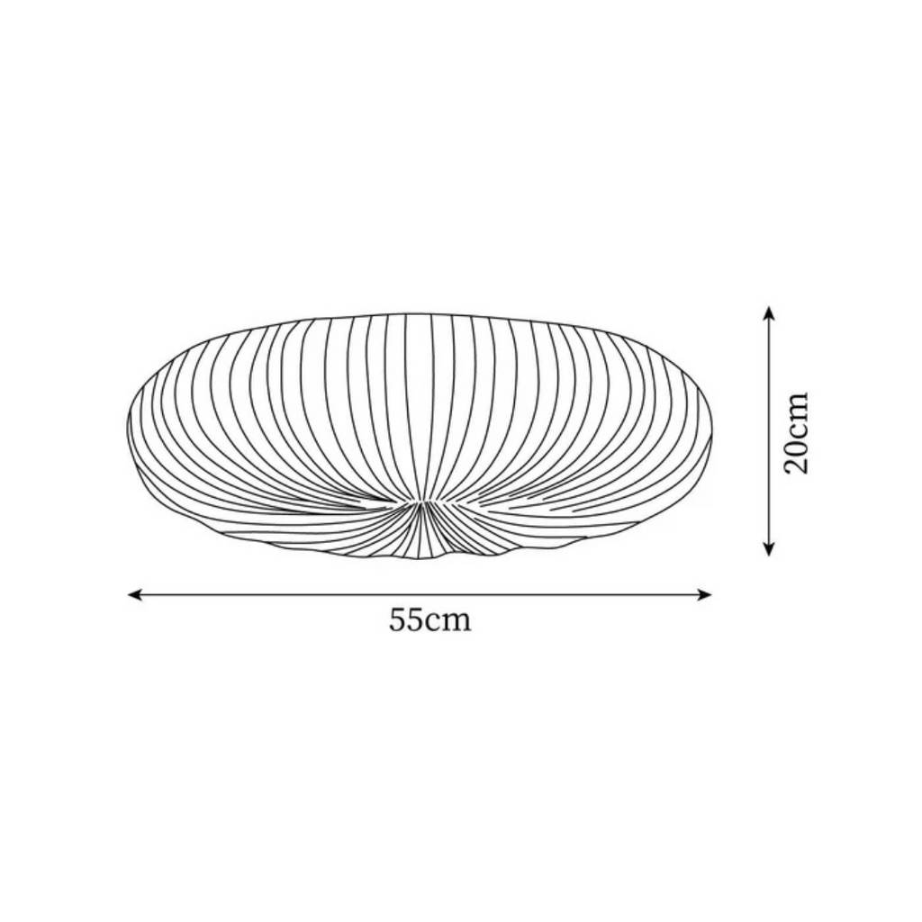 Flush Mount Ceiling Light Modern Dimmable LED Round Fixture Bedroom - Image 5