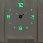 Contemporary Wall Clock Silent Analog Decor for Any Room