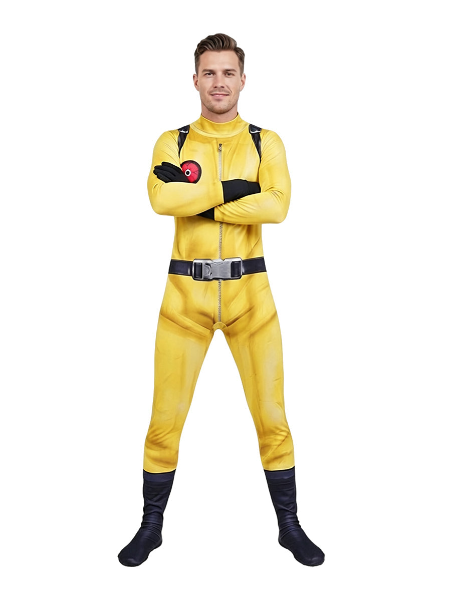 Kids Adults 4 Piece Hazmat Suit Costume - Image 6