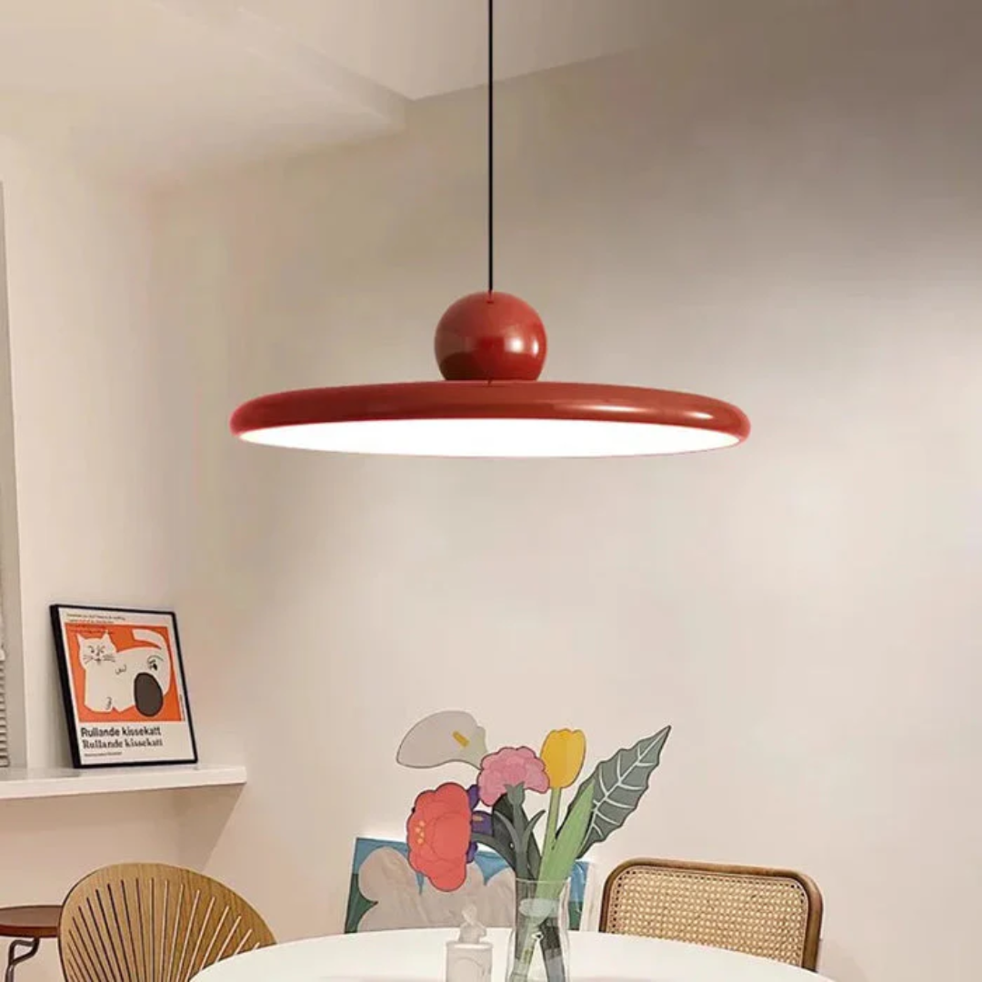 Glass Pendant Light Modern Dining Room Minimalist Hanging Lamp - Image 3