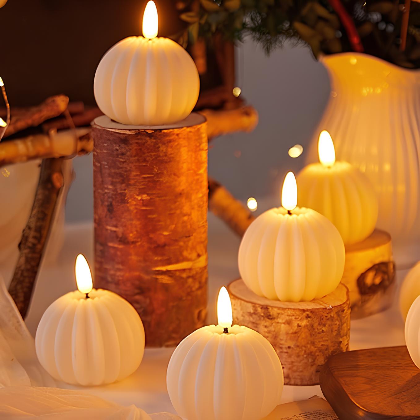 Flameless Block Candles - Image 6
