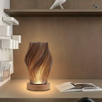 Tasela - Wooden USB Table Lamp with Adjustable Brightness - Image 5