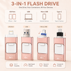 32GB 3-in-1 USB Flash Drive for All Devices
