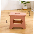 Foldable Step Stool Portable design for home and travel use