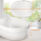 Foot Spa Basin Deep Soaking Tub for Relaxation