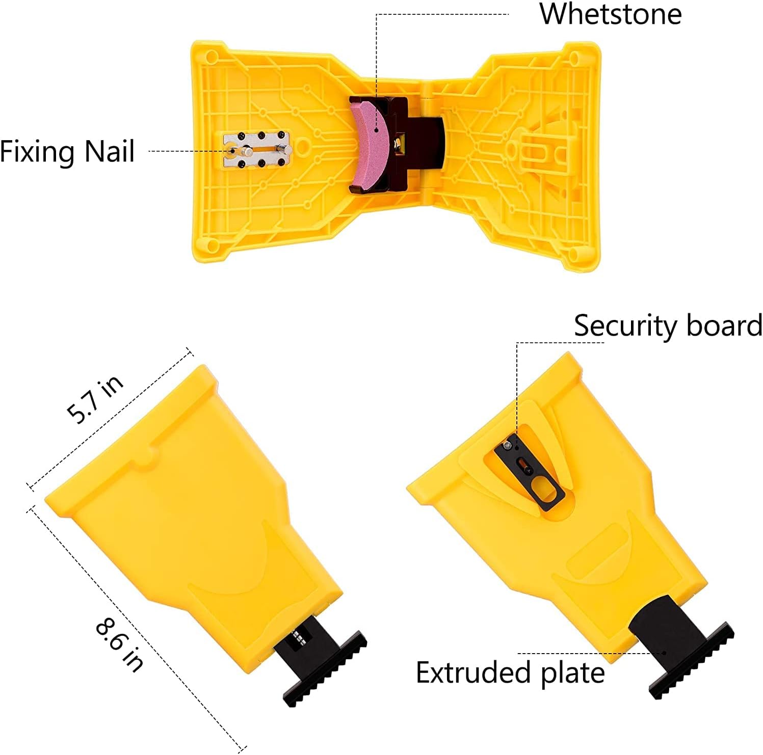 Chainsaw Teeth Sharpener Portable Chain Sharpening Device