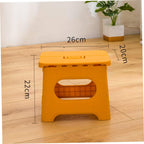 Foldable Step Stool Portable design for home and travel use