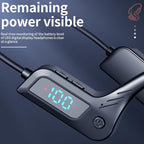 Bone Conduction Wireless Headphones with Open‑Ear Design