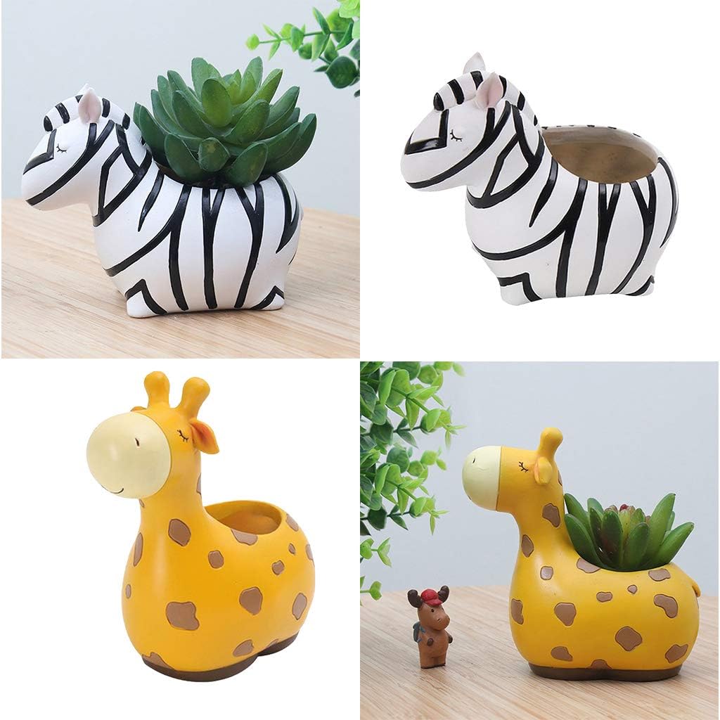 Whimsical Animal Plant Pots Collection