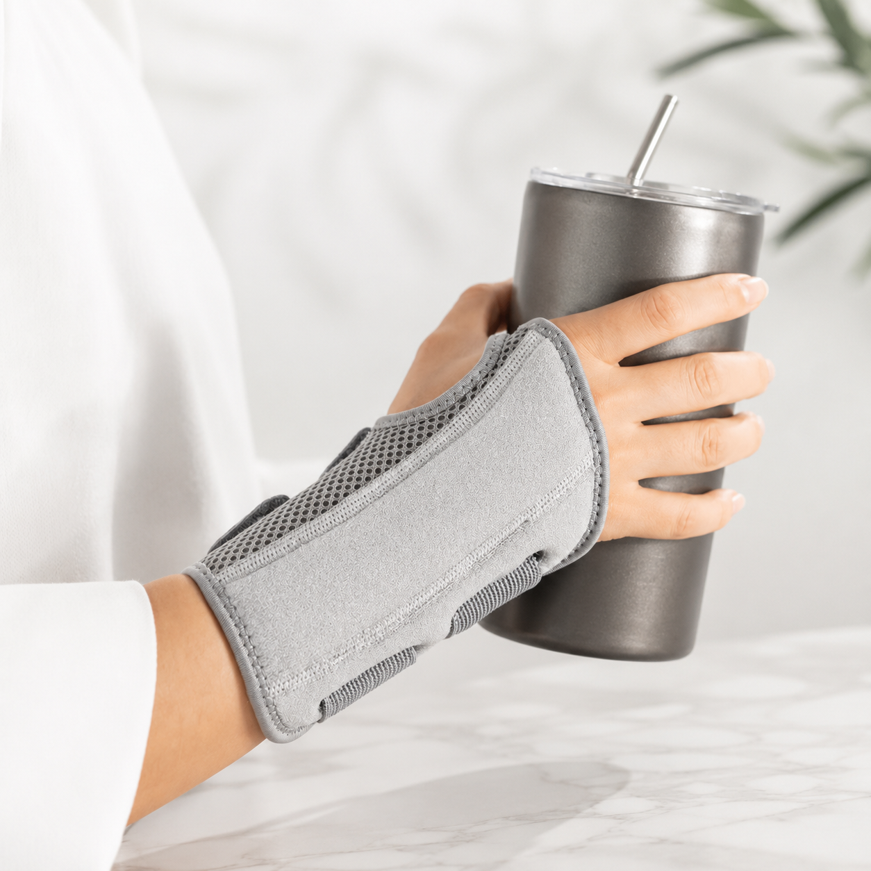 Adjustable Thumb & Wrist Stabilizer, Flexible Support Splint