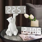 Home Alarm Clock Sunrise Light Digital Wake-Up Display