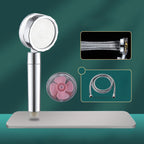 Skorter | Contemporary Shower Head Combination Hand Shower Plastic Wall Mount Silver Shower Head - Image 34