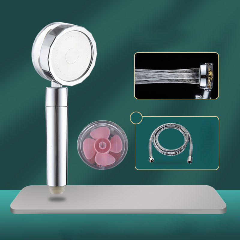 Skorter | Contemporary Shower Head Combination Hand Shower Plastic Wall Mount Silver Shower Head - Image 34