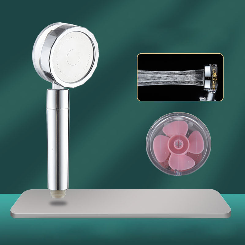 Skorter | Contemporary Shower Head Combination Hand Shower Plastic Wall Mount Silver Shower Head