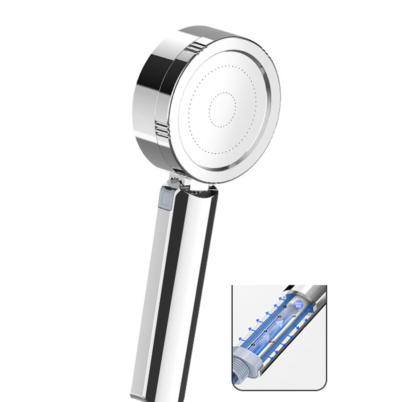Skorter | Metal Shower Heads Round Handheld Adjustable Shower Heads with Self-Cleaning - Image 17