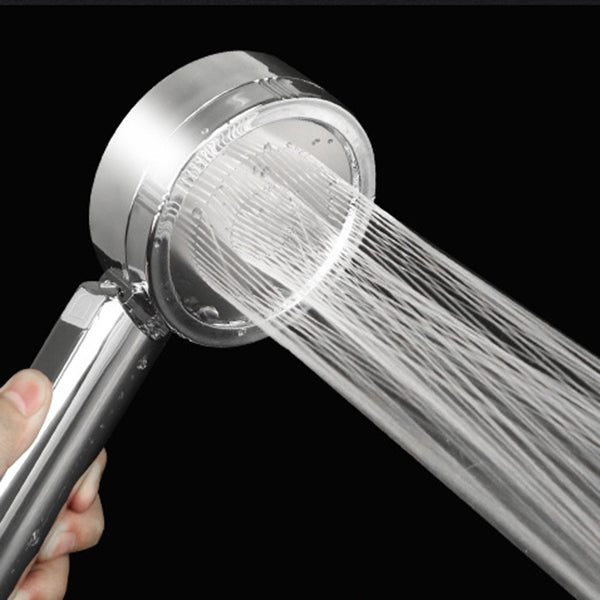 Skorter | Metal Shower Heads Round Handheld Adjustable Shower Heads with Self-Cleaning - Image 5