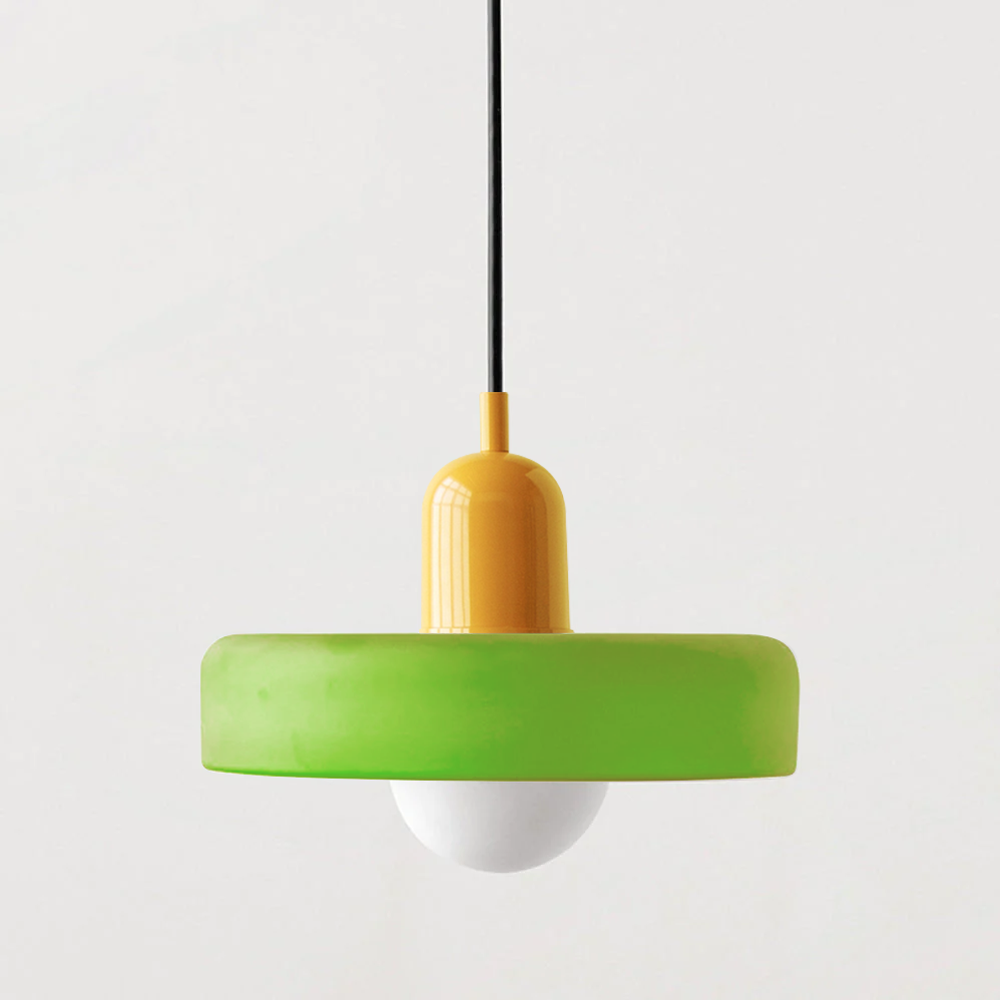 Modern Art Deco Halo Pendant Light for Living Spaces