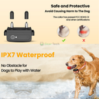 Rechargeable Dog Training Collar with Beep, Vibration & Static Modes