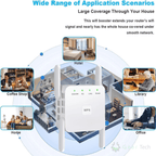 High‑Speed WiFi Signal Amplifier Reliable Whole‑Home Coverage