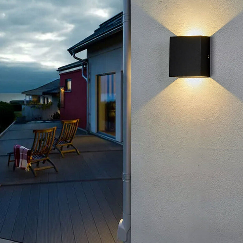 Adjustable Motion Sensor Wall Light Bright Outdoor Security Lamp