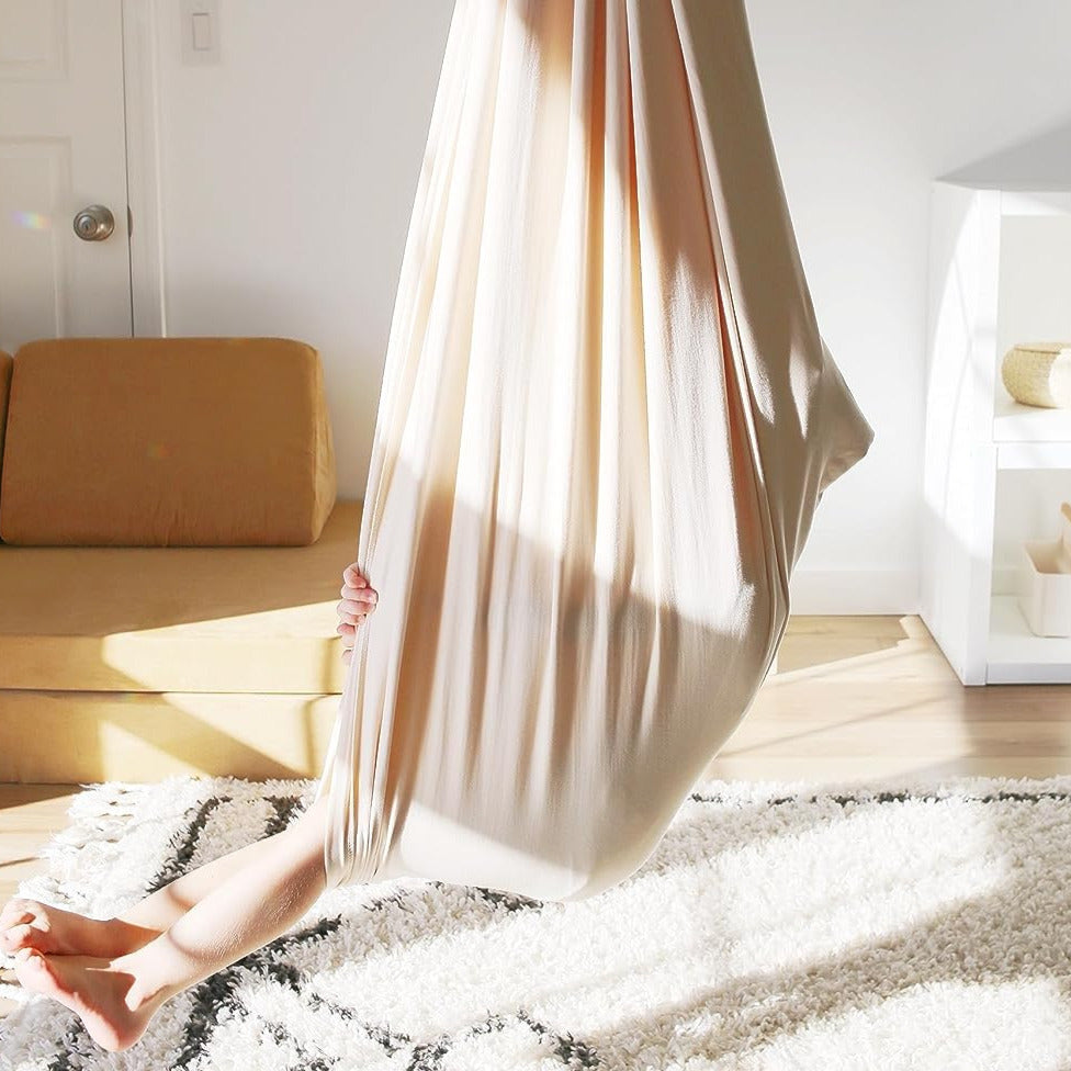 Cocoon Organic Cotton Sensory Swing for Kids - Image 10