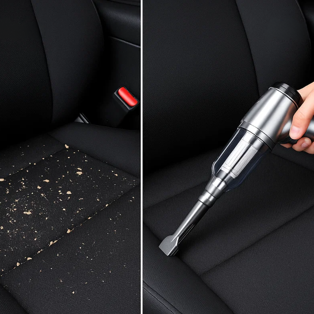 Car Vacuum Cleaner Powerful Compact Cordless Cleaner with Attachments