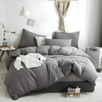 Anna Quilt Cover Set Nordic Pompom Trim