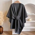 Elegant Women’s Shawl Coat Windproof, Warm & Stylish Layering