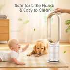 Stylish Bladeless Cooling Fan for Home Use