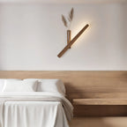Rotatable Wall Lights with Decorative Vase Feature