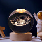 3D Astronomical Night Light LED Planet Display Lamp