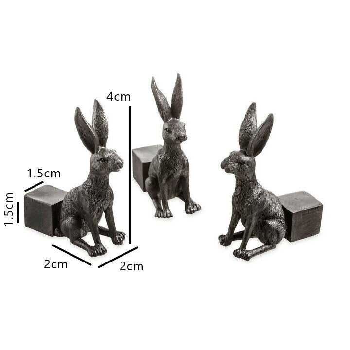 Decorative Animal Plant Pots Holders Set